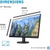 HP V27i 27 inch Full HD IPS Monitor